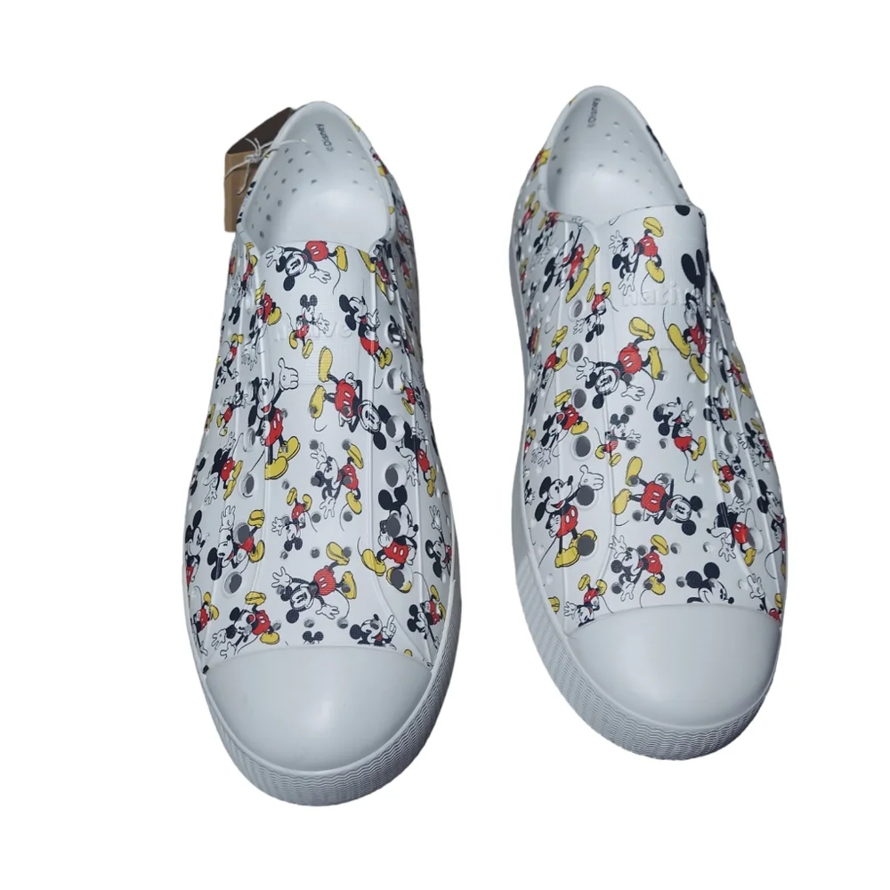 Disney X Native Mickey Mouse slip on shoes